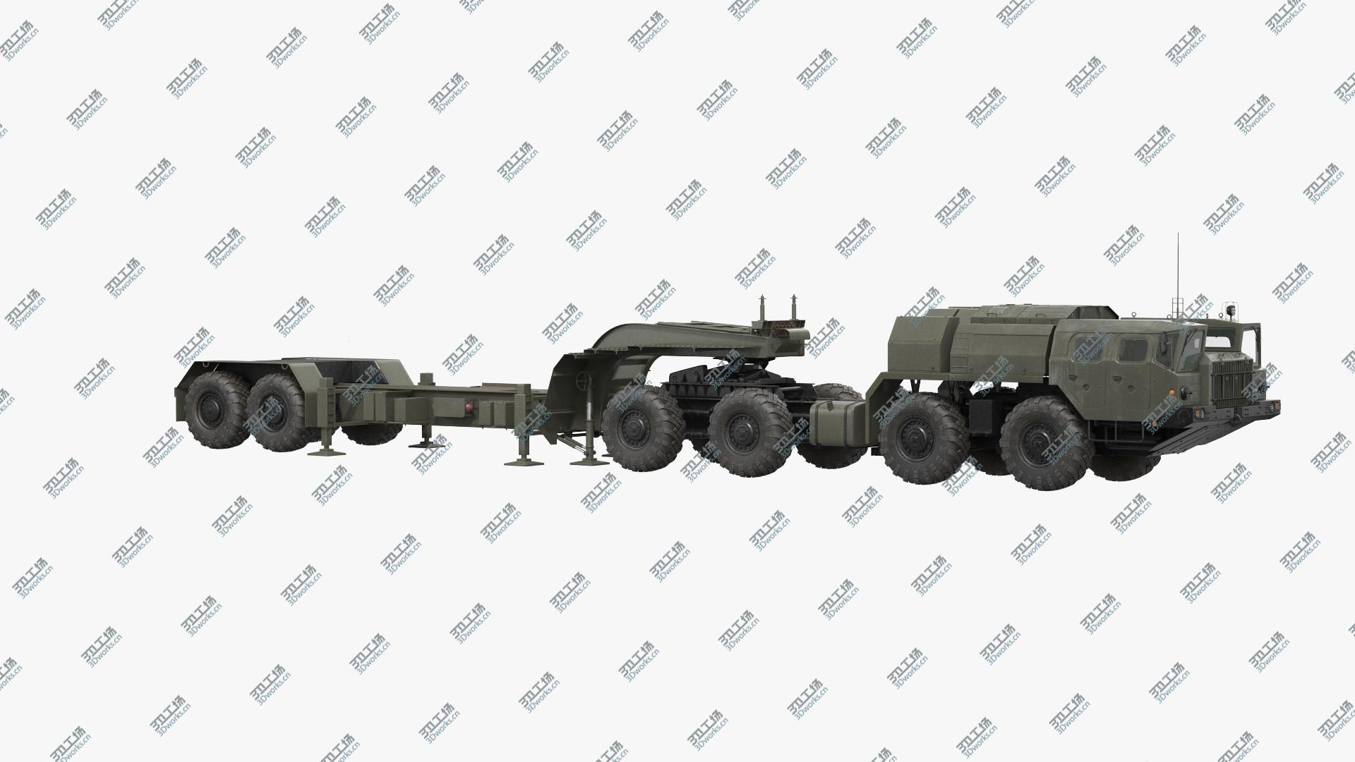 images/goods_img/20210313/MAZ 7410 with Semi Trailer Green Rigged 3D/2.jpg